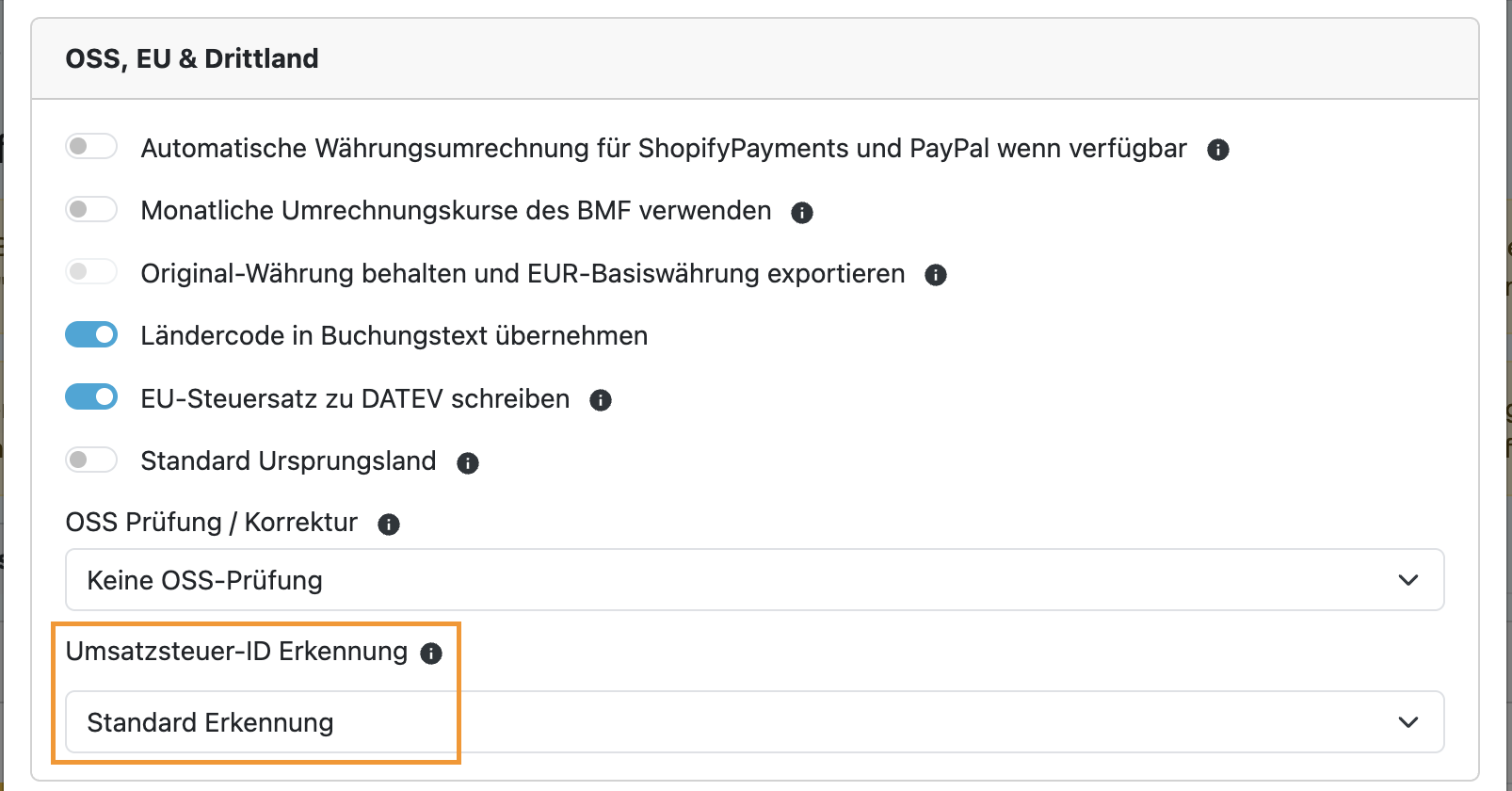 Ust Id Example USt.-IDs erkennen und im Shopify Buchhaltungsexport und ...